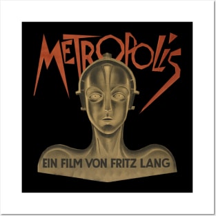 Metropolis Maschinenmensch Maria Posters and Art